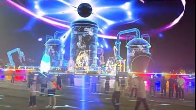 虚构现实模式创新 | mg冰球突破AR秀打造元宇宙文旅新地标