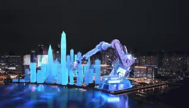 虚构现实模式创新 | mg冰球突破AR秀打造元宇宙文旅新地标