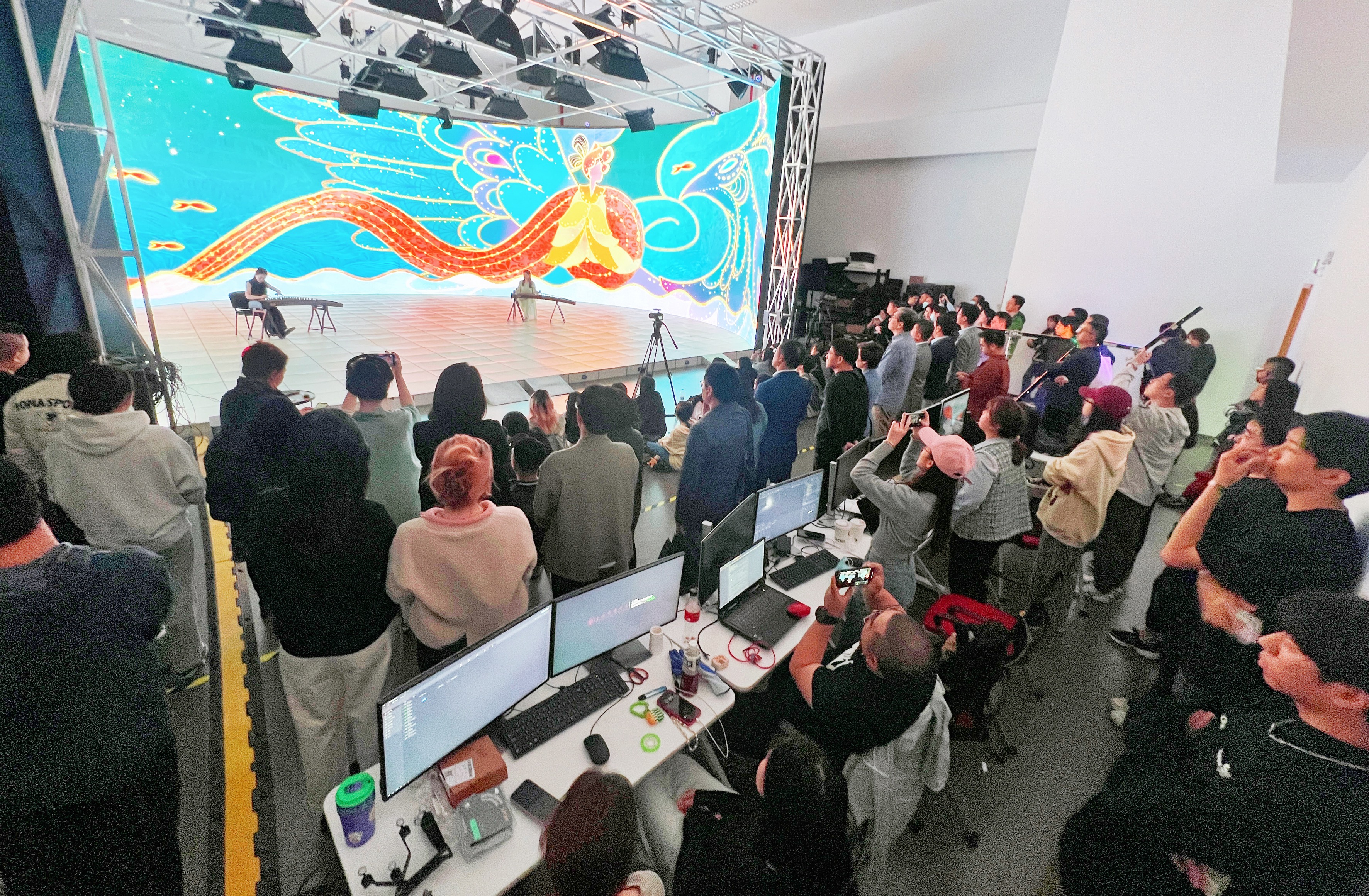 产学研结合 | mg冰球突破携手上海戏剧学院全面拓展XR虚构拍摄领域