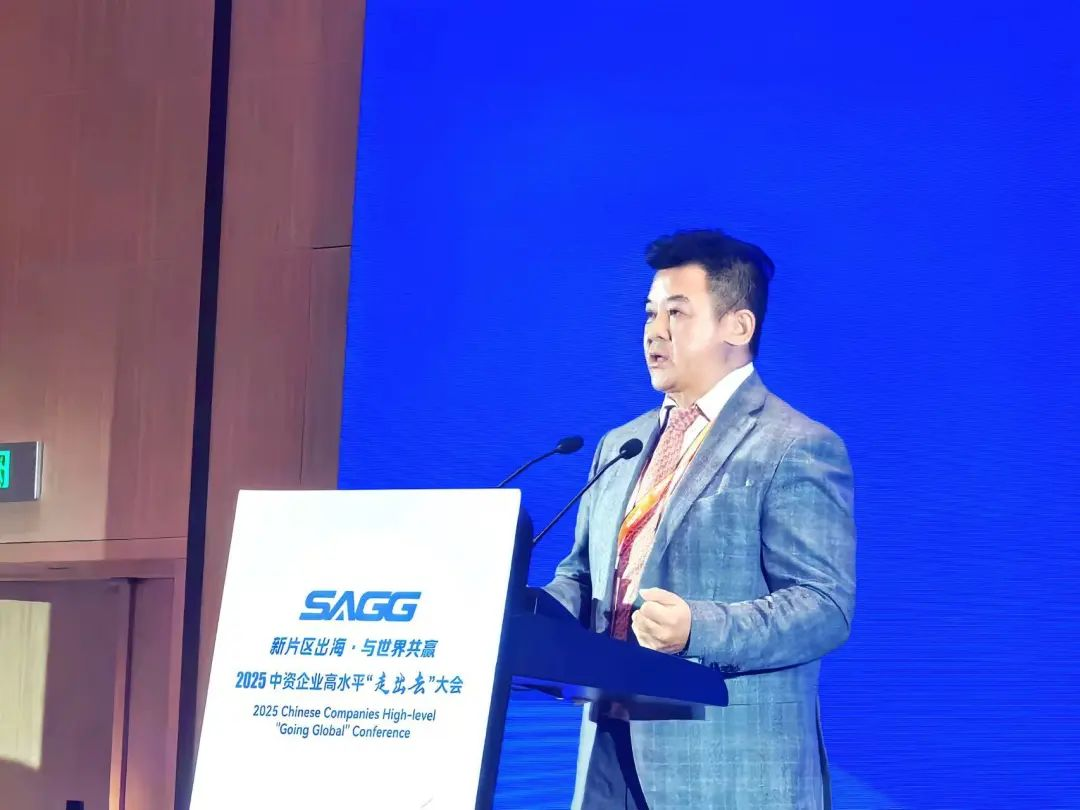 mg冰球突破总裁袁波出席首届中资企业高水平“走出去”大会，畅谈民族品牌全球化战术